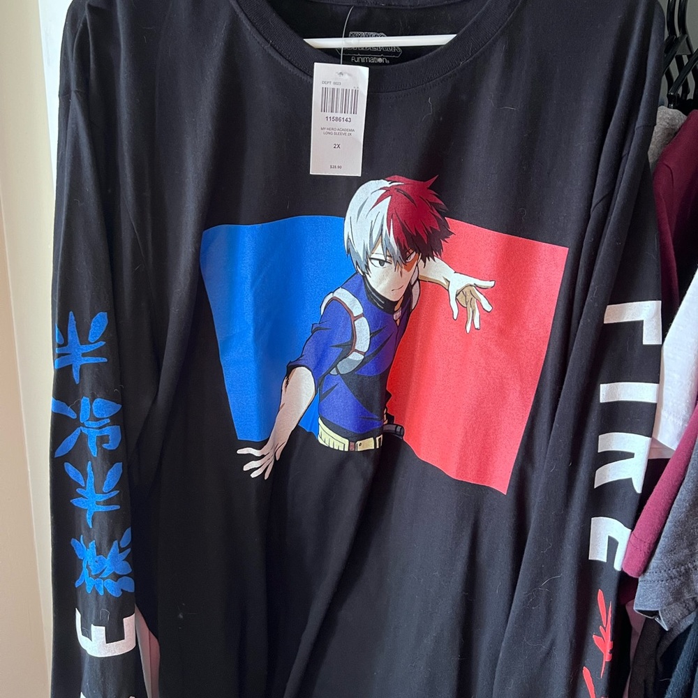 My hero academia todoroki shirt